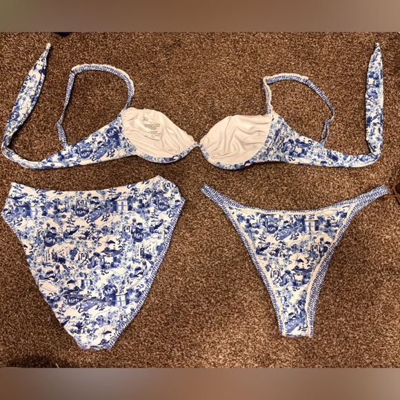BYDEE Set of 3 PRAGUE & FLORENCE BOTTOM & RIVIERA TOP IN ALYTHIA in Large - Picture 2 of 15